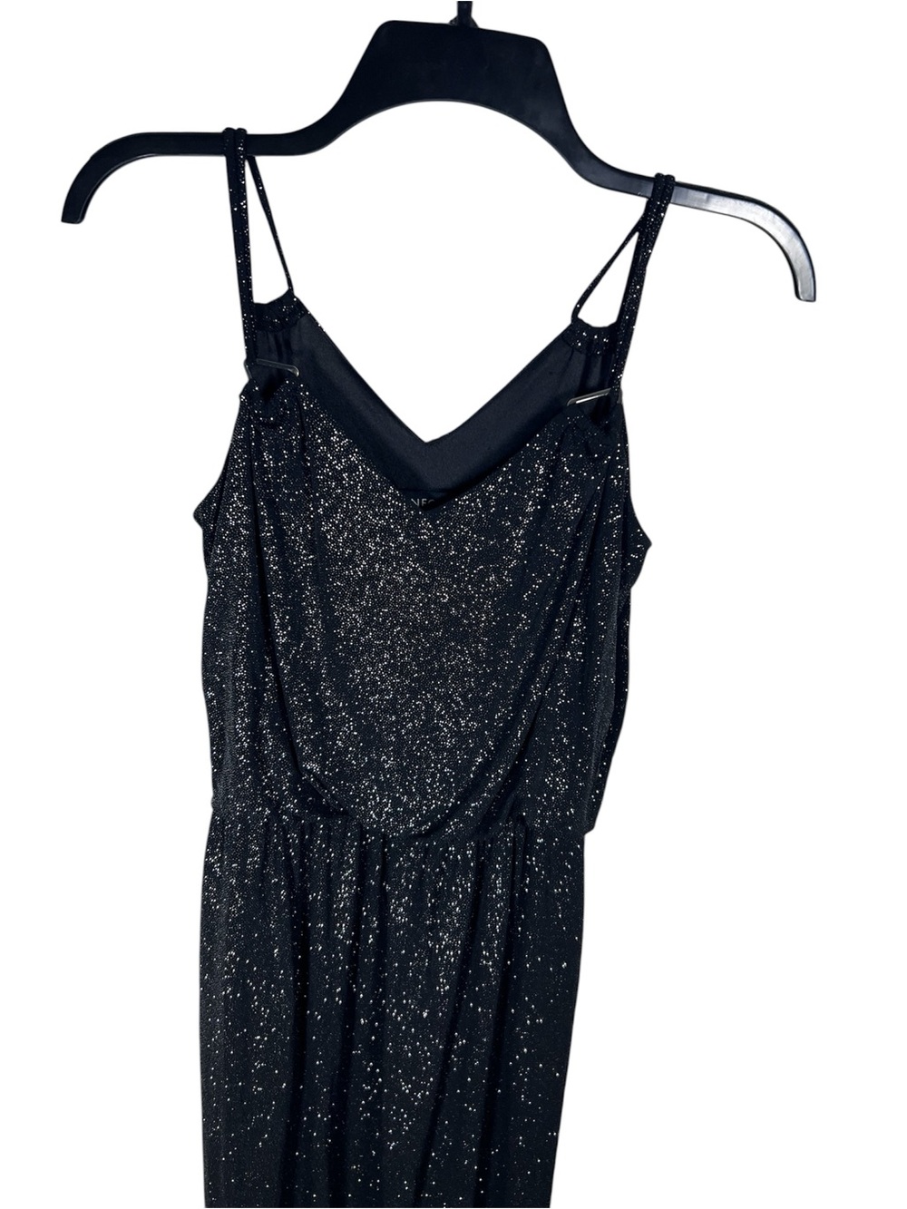 Enfocus Studio Black Sleeveless Blouson V-Neck Dress Size 8